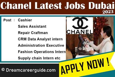 chanel makeup job vacancies|Chanel jobs sign in.